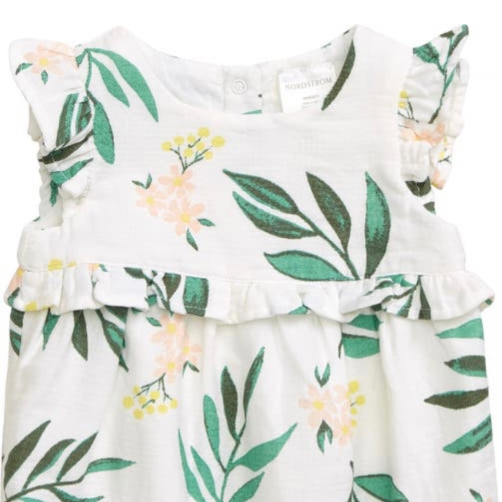 Nordstrom baby tropical print bubble